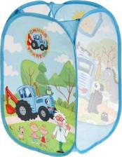 Корзина для игрушек Играем вместе Корзина для игрушек Синий трактор 36х58 см LB-BT /24