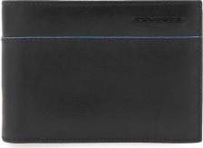 Кошелек Piquadro Кошелек мужской Blue Square Revamp, кожа натуральная, черный [pu4188b2vr/n]
