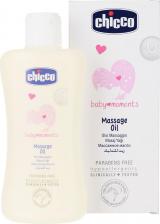 Масло Chicco Массажное масло Baby Moments, 200 мл, 320614019