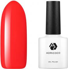Косметика для ногтей Adri Coco Цветной гель-лак №035 неоново-коралловый (8 мл.)
