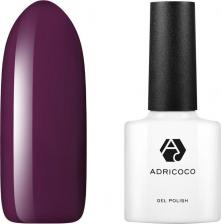 Косметика для ногтей Adri Coco Цветной гель-лак №124 бордово-фиолетовый (8 мл.)
