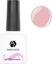 Косметика для ногтей Adri Coco Гель-лак Est Naturelle №19 камуфлирующий молочный бежевый, 8 мл