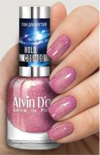 Косметика для ногтей Alvin D’or Лак для ногтей "HoloCosmos" тон 10 красная комета