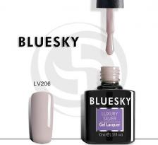 Косметика для ногтей Bluesky Гель-лак №206 Luxury Silver 10 мл