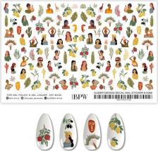 Косметика для ногтей BPW.Style BPW, GRANDE, Слайдер для ногтей, Микс девушки и фрукты, 68