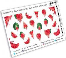 Косметика для ногтей BPW.Style Для ногтей Слайдер-дизайн Арбузы