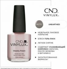 Косметика для ногтей CND 270 лак недельный для ногтей / Unearthed Nude Collection 15 мл