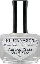 Косметика для ногтей EL Corazon Базовое покрытие Natural Ocean Pearl Base (401) Базовое покрытие 16мл