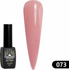 Косметика для ногтей Global Fashion Гель лак BLACK ELITE 073, 8 мл