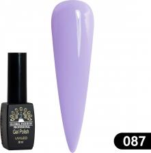 Косметика для ногтей Global Fashion Гель лак BLACK ELITE 087, 8 мл