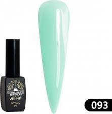 Косметика для ногтей Global Fashion Гель лак BLACK ELITE 093, 8 мл