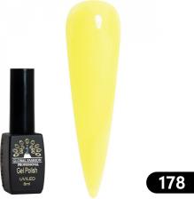 Косметика для ногтей Global Fashion Гель лак BLACK ELITE 178, 8 мл