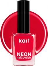 Косметика для ногтей Jeanmishel Лак для ногтей, NEON Crimson, тон 338, 6 мл