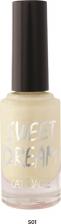 Косметика для ногтей L'atuage Cosmetic Лак для ногтей SWEET DREAM тон 501 белый перламутровый песок 8,5 г