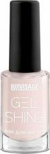 Косметика для ногтей LUX Visage Лак для ногтей Gel Shine, 101 Молочный розовый с шиммером