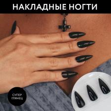 Косметика для ногтей Miami Tattoos Набор накладных ногтей GLOSS (Stiletto) Volcanic