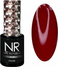 Косметика для ногтей Nail Republic Для ногтей Гель-лак NR-204, Перламутрово-рубиновый