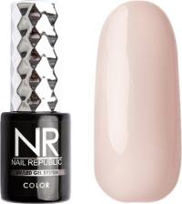 Косметика для ногтей Nail Republic Лаки для ногтей NR-000 Гель-лак для френча, Экстра белый 4603744440109