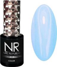 Косметика для ногтей Nail Republic Лаки для ногтей NR-000 Гель-лак для френча, Экстра белый 4603744441199