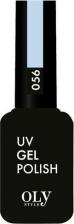 Косметика для ногтей OlyStyle Гель-лак для ногтей OLS UV, тон 056 нежный васильковый, 10мл