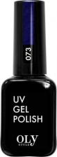 Косметика для ногтей OlyStyle Гель-лак для ногтей OLS UV, тон 073 млечный путь, 10мл