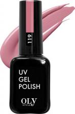 Косметика для ногтей OlyStyle Гель-лак для ногтей UV Gel Polish т.119 Розовый пион 10 мл