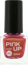 Косметика для ногтей Pink Up Лак для ногтей MINI GEL с эффектом геля, тон 98, 5 мл
