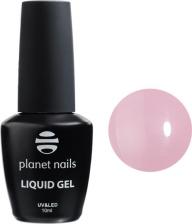Косметика для ногтей Planet Nails Гель моделирующий LIQUID GEL ROSE, розовый, 10 мл
