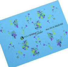 Косметика для ногтей Полисфера Слайдеры Слайдер дизайн для ногтей Неоновый Яркий микс 018