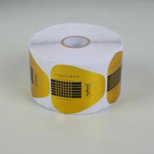 Косметика для ногтей RuNail Формы для ногтей широкие, 500 шт, цвет золотистый