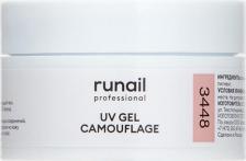 Косметика для ногтей RuNail УФ-гель камуфлирующий, нежный лепесток, 15 г