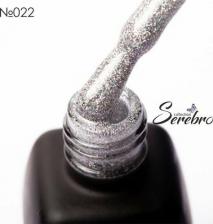 Косметика для ногтей Serebro Гель-лак №022 Османское серебро, 11 мл