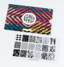 Косметика для ногтей Swanky Stamping Пластина №154 большая 14,5 9,5см
