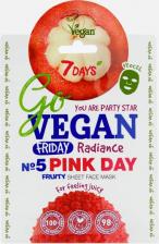 Мист 7Days Маска для лица Тканевая Go vegan Friday 25г