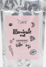 Скраб 7Days Скраб для тела мерцающий кофейный Illuminate Me Rose Girl 200 г