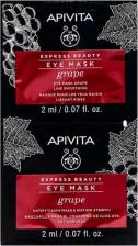 Маска Apivita Маска для кожи вокруг глаз с Виноградом, 2х2 мл (Express Beauty)