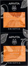 Эксфолиант Apivita Скраб-эксфолиант для лица с Абрикосом, 2x8 мл (Express Beauty)
