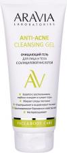 Гель Aravia Очищающий гель для лица и тела с салициловой кислотой Anti-Acne Cleansing Gel, 200 мл