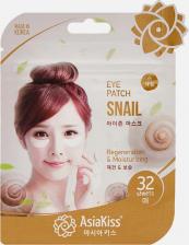 Патчи AsiaKiss Патчи для области под глазами с экстрактом слизи улитки 32 шт