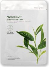 Маска BeauuGreen Маска на тканевой основе Premium Green tea Essence mask, 23гр, 8809389030675