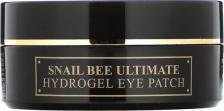 Патчи Benton Snail Bee Ultimate, гидрогелевые патчи для глаз, 60 шт