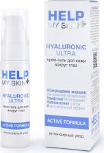 Крем Биоритм Крем-гель для кожи вокруг глаз Help My Skin Hyaluronic - 30 гр