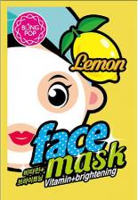 Маска Bling Pop Маска для лица тканевая Lemon Vitamin & Brightening Mask 20 мл