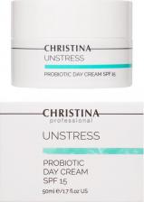 Крем Christina Дневной крем с пробиотическим действием SPF 15 Unstress Probiotic Day Cream, 50 мл