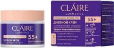 Крем Claire Cosmetics collagen active Pro Крем дневной с гиалуроновой кислотой 55+ 50 мл