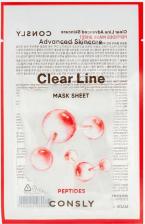 Маска Consly Advanced Skincare Clear Line Peptides Mask Sheet