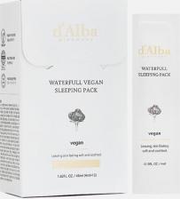 Маска d'Alba Маска для лица Увлажняющая ночная маска Waterfull Vegan Sleeping Pack 48.0