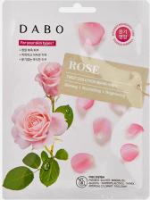 Маска Dabo Тканевая маска для лица Pack Rose 23 г