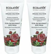 Эксфолиант Ecolatier Гель-эксфолиант для лица Green Organic Wild Rose, 100 мл