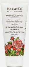 Эксфолиант Ecolatier Гель-эксфолиант для лица Green Organic Wild Rose, 100 мл